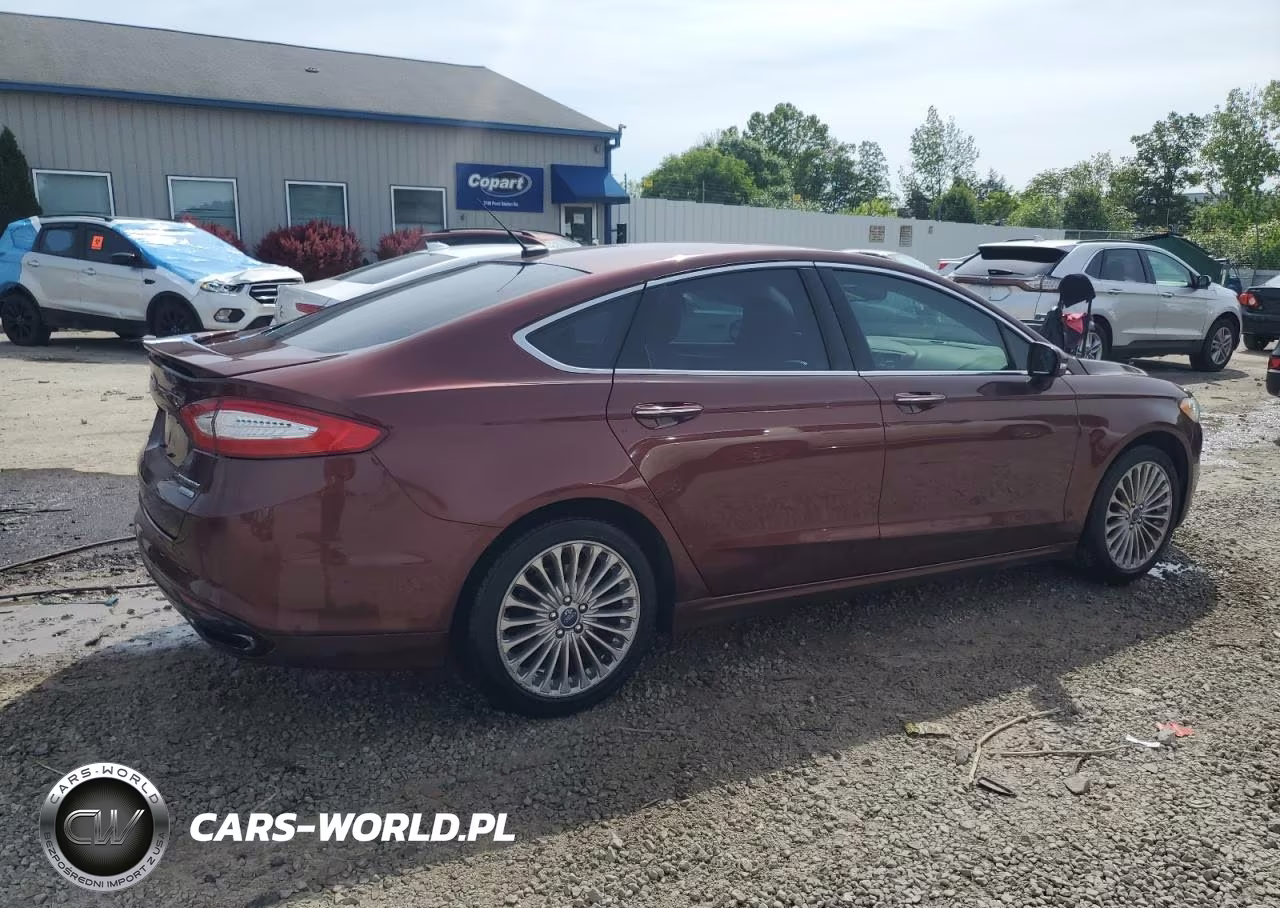2016 Ford Fusion Titanium VIN:3FA6P0K96GR228442 - 3