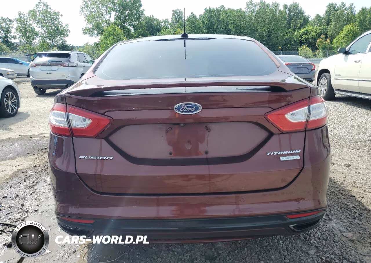 2016 Ford Fusion Titanium VIN:3FA6P0K96GR228442 - 6