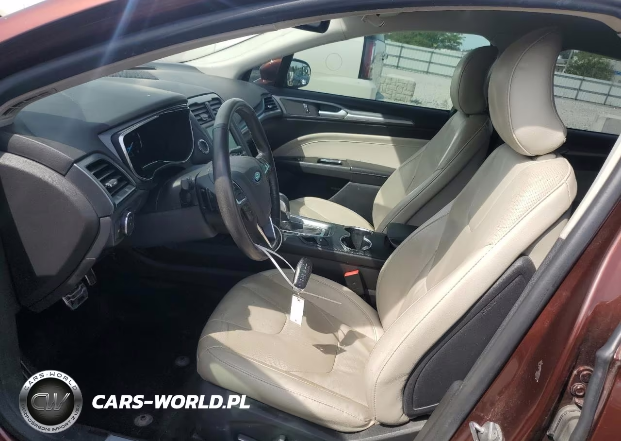 2016 Ford Fusion Titanium VIN:3FA6P0K96GR228442 - 7