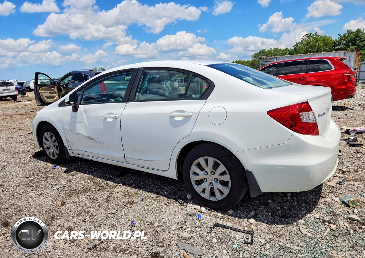 2012 Honda Civic Lx VIN:19XFB2F54CE095788 - 2