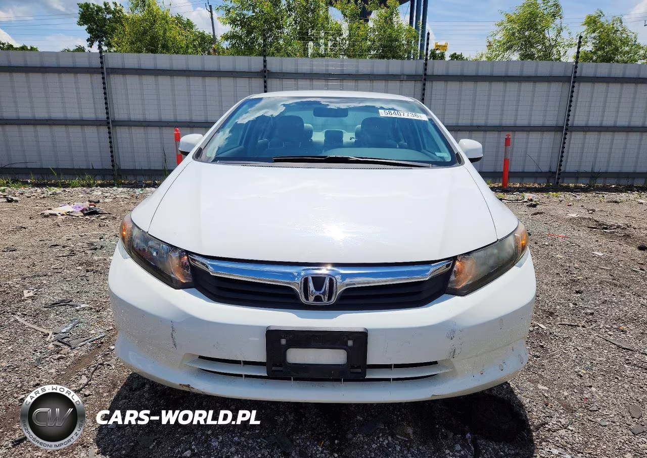 2012 Honda Civic Lx VIN:19XFB2F54CE095788 - 5