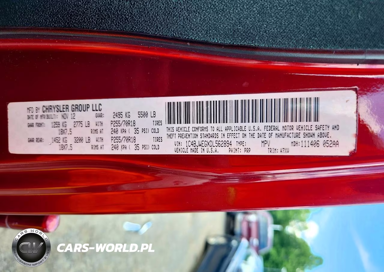 2013 Jeep Wrangler Unlimited Sahara VIN:1C4BJWEGXDL562894 - 13