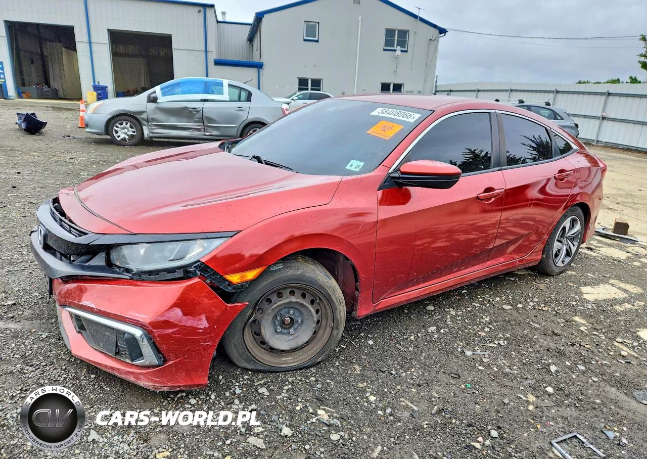 2020 Honda Civic Lx VIN:2HGFC2F64LH561053 - 1