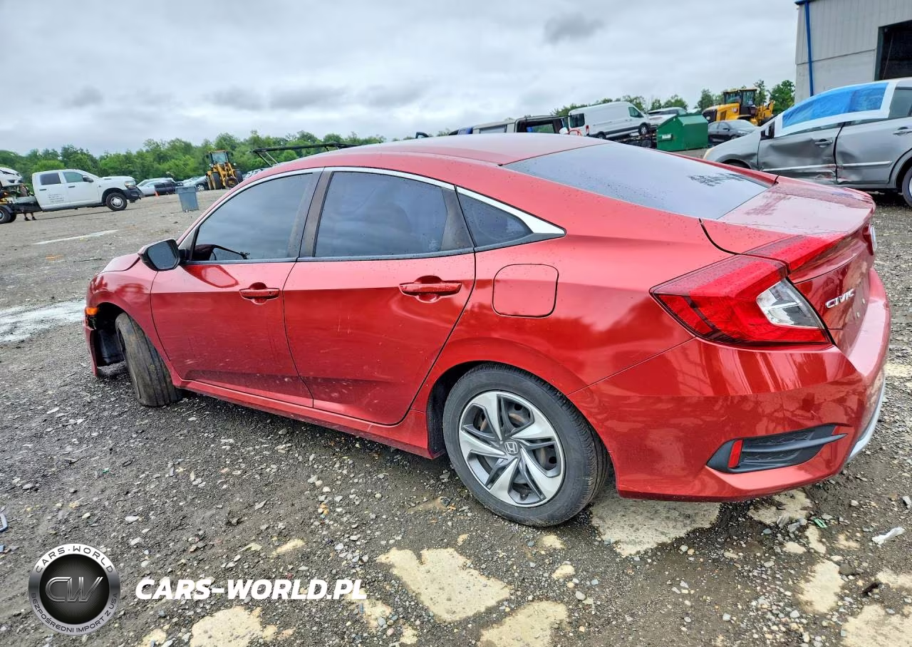 2020 Honda Civic Lx VIN:2HGFC2F64LH561053 - 2