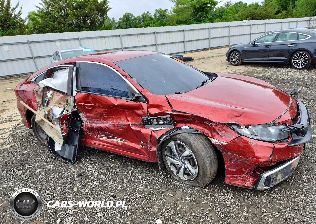 2020 Honda Civic Lx VIN:2HGFC2F64LH561053 - 4