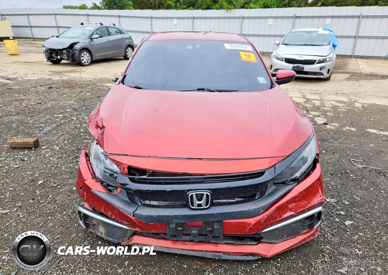 2020 Honda Civic Lx VIN:2HGFC2F64LH561053 - 5