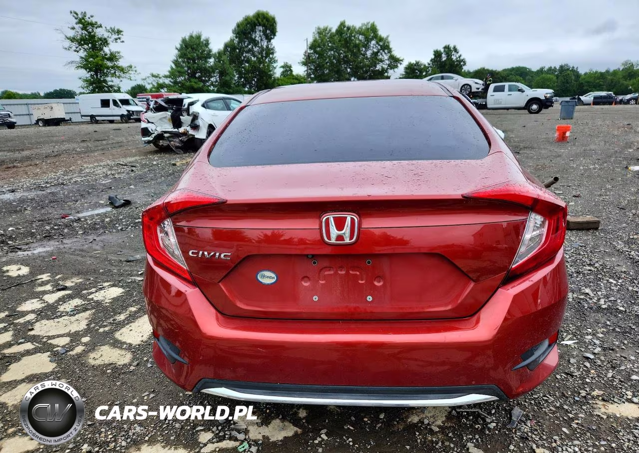 2020 Honda Civic Lx VIN:2HGFC2F64LH561053 - 6