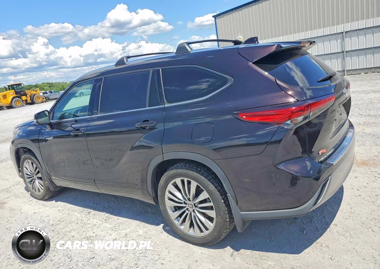 2020 Toyota Highlander Hybrid Platinum VIN:5TDEBRCH6LS012726 - 2