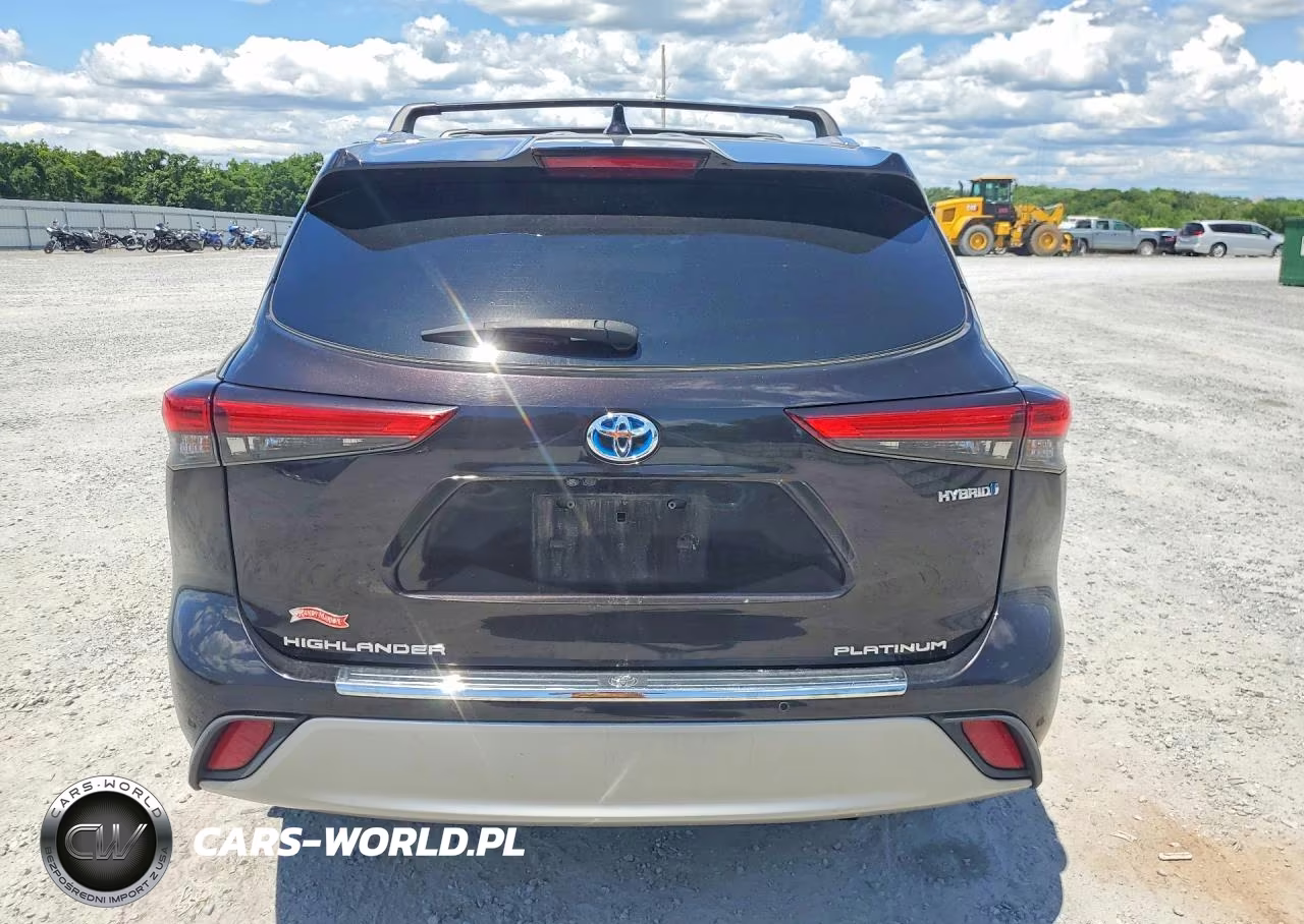 2020 Toyota Highlander Hybrid Platinum VIN:5TDEBRCH6LS012726 - 6
