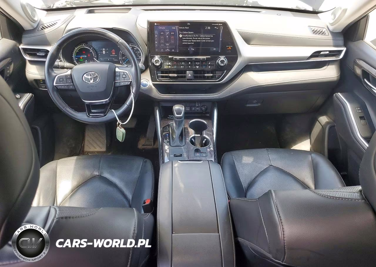 2020 Toyota Highlander Hybrid Platinum VIN:5TDEBRCH6LS012726 - 8