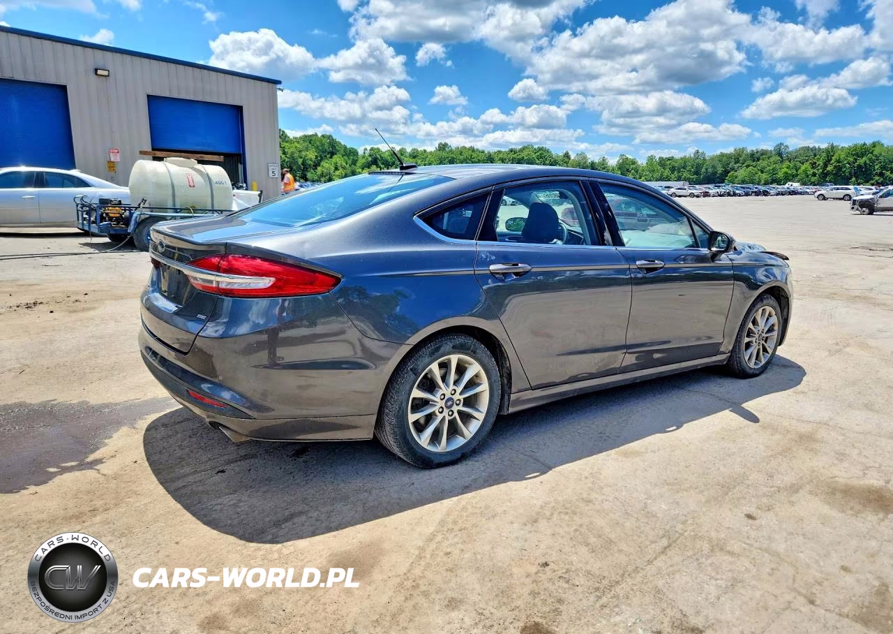 2017 Ford Fusion Se VIN:3FA6P0H76HR200048 - 3