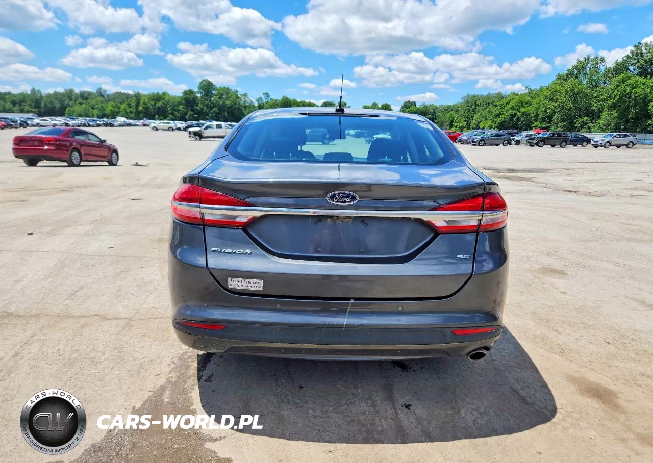 2017 Ford Fusion Se VIN:3FA6P0H76HR200048 - 6