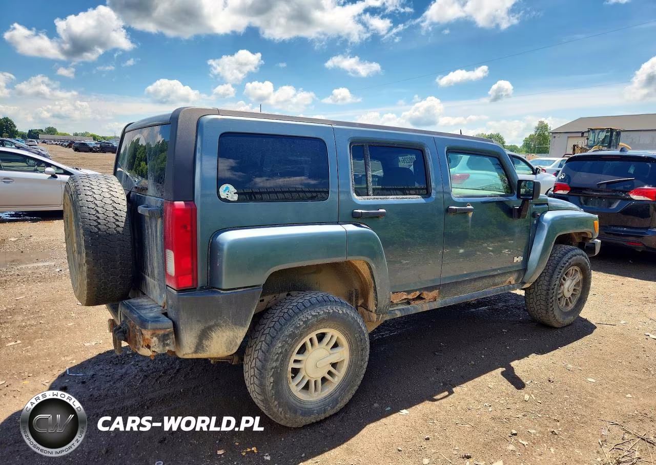 2007 Hummer H3 VIN:5GTDN13E778233474 - 3