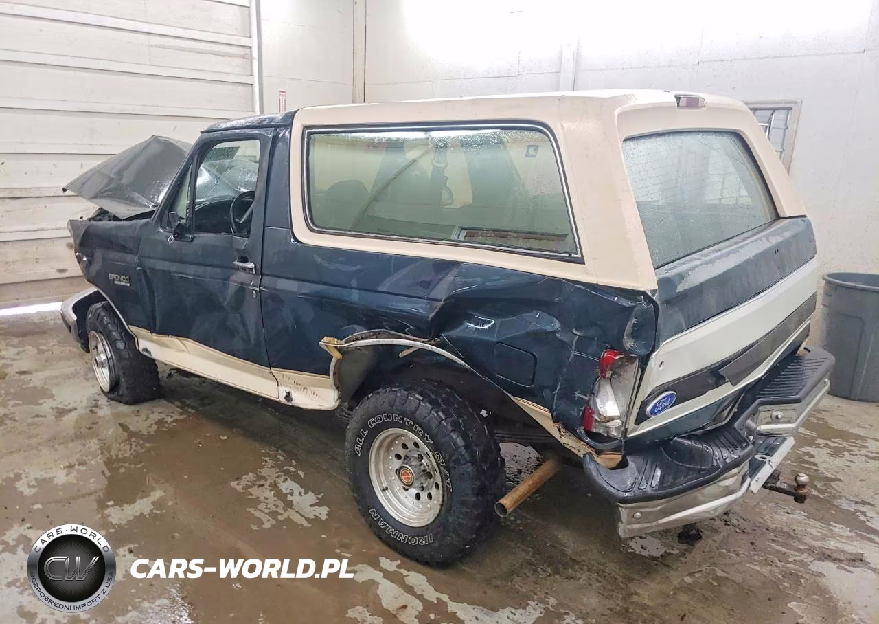 1993 Ford Bronco U100 VIN:1FMEU15H4PLB29670 - 2