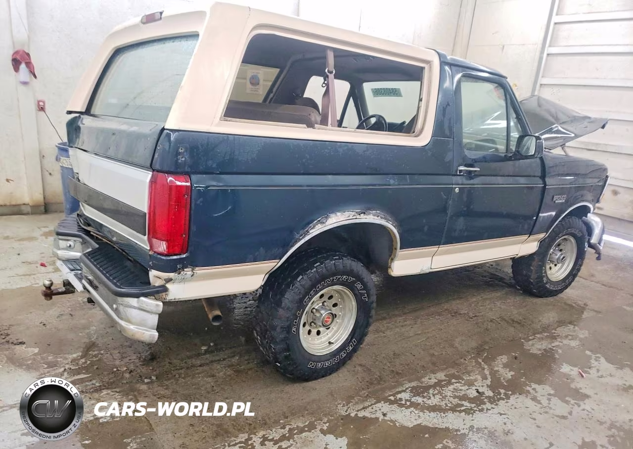 1993 Ford Bronco U100 VIN:1FMEU15H4PLB29670 - 3
