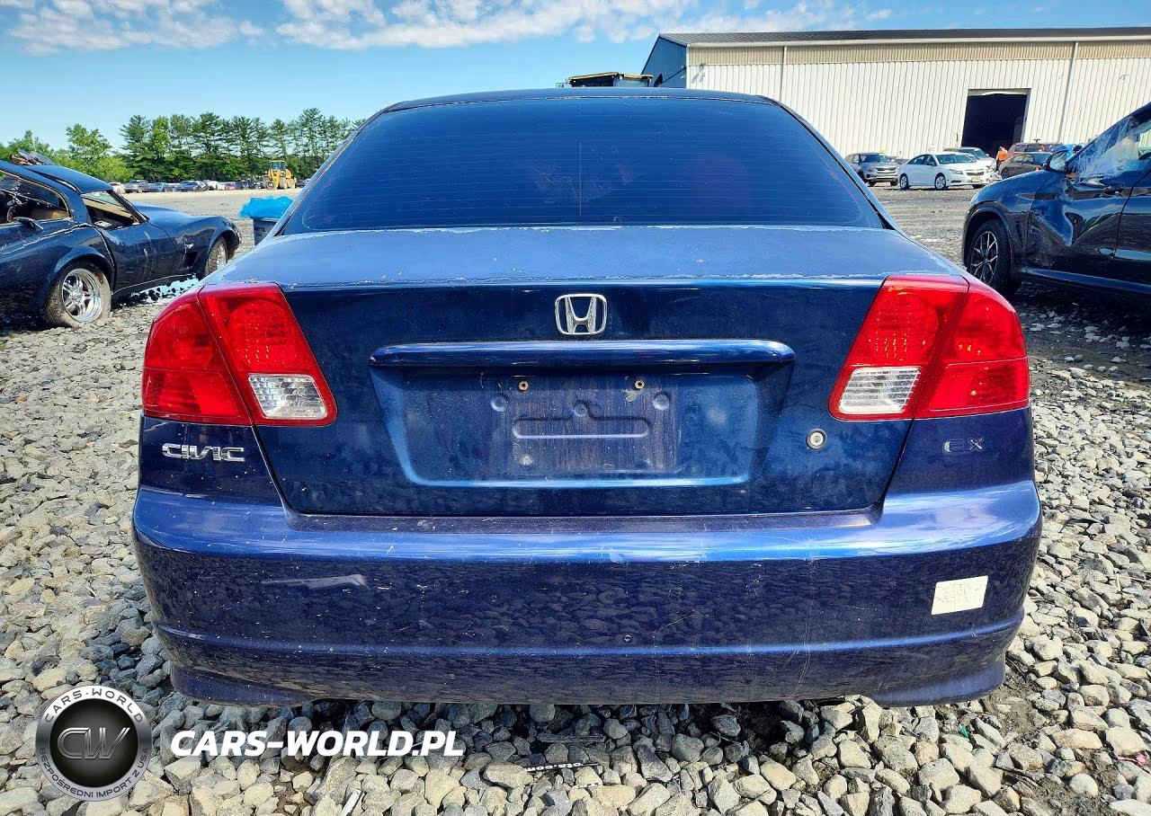 2005 Honda Civic Ex VIN:2HGES26775H520006 - 6