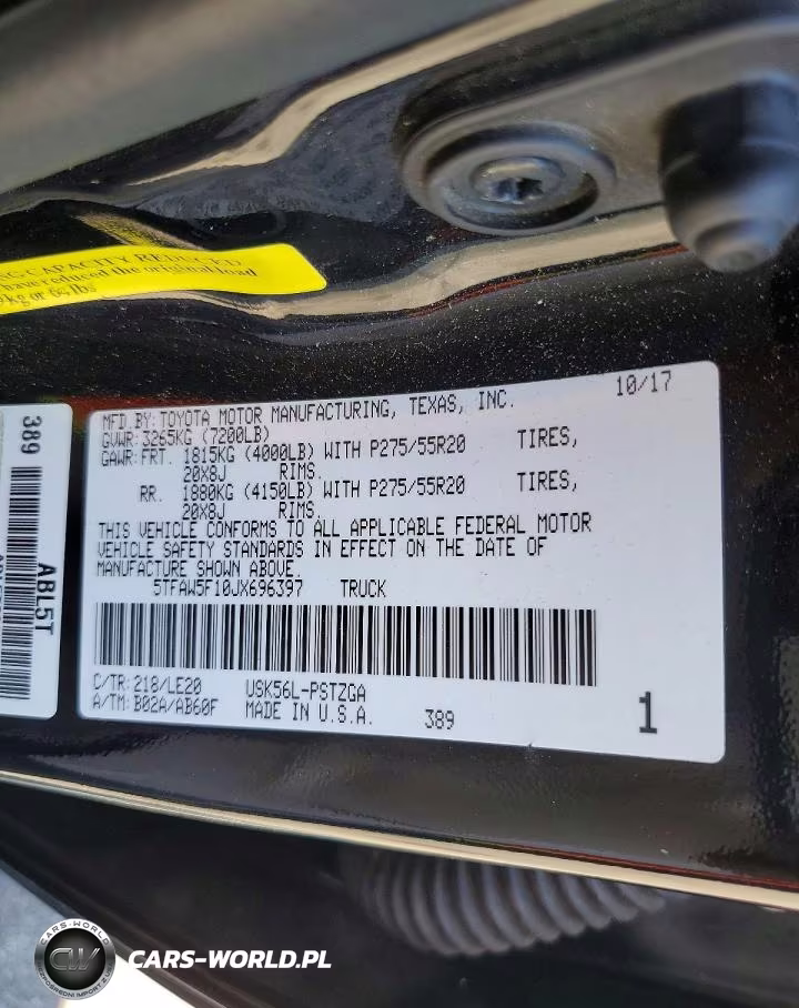 2018 Toyota Tundra Platinum VIN:5TFAW5F10JX696397 - 13