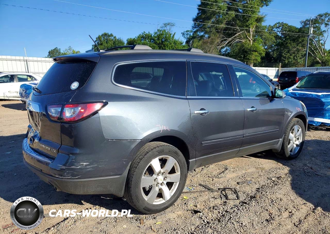 2014 Chevrolet Traverse Ltz VIN:1GNKRJKD9EJ203580 - 3