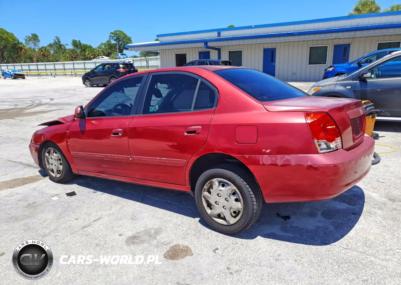 2004 Hyundai Elantra Gls-Gt VIN:KMHDN46DX4U909507 - 2