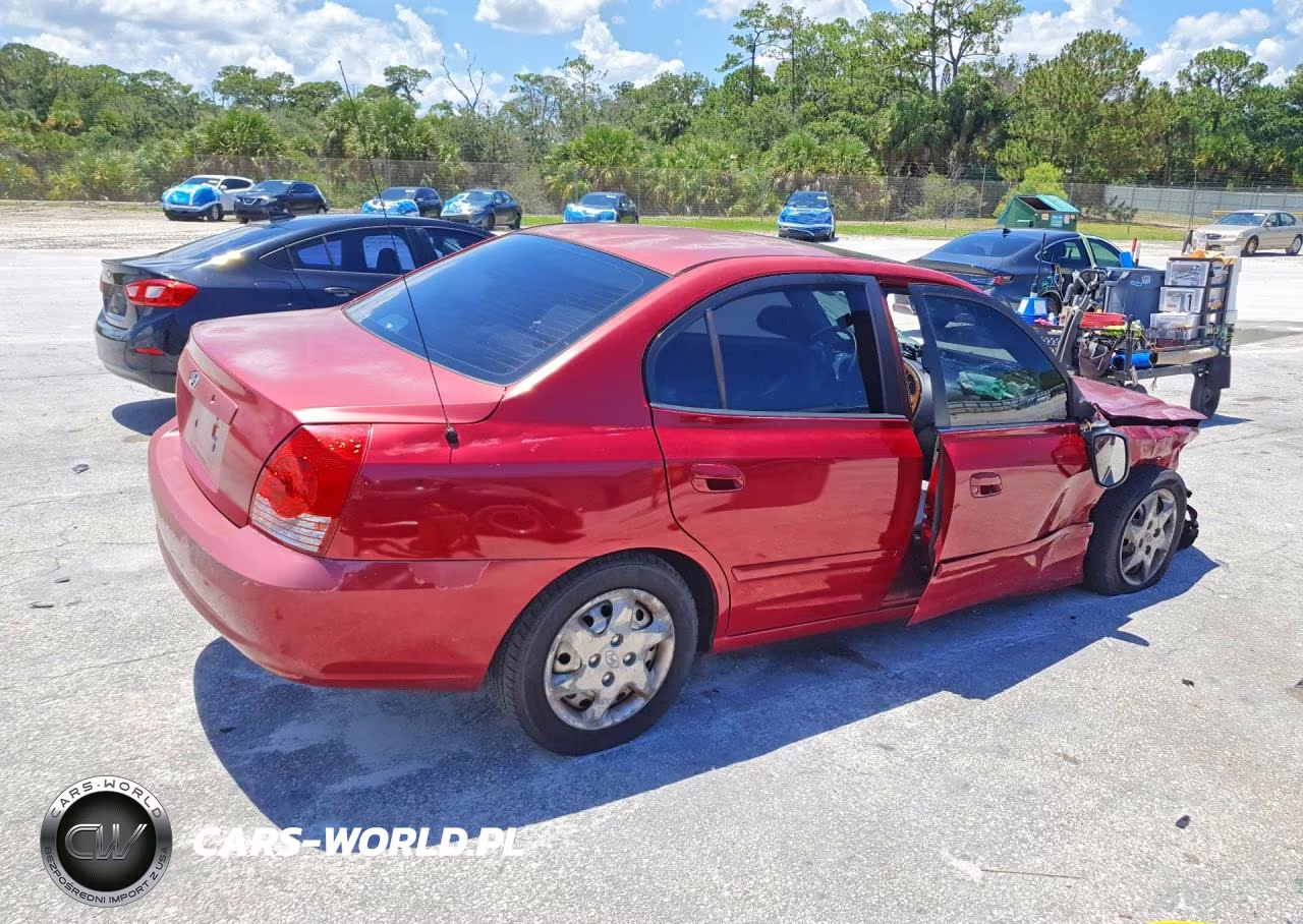 2004 Hyundai Elantra Gls-Gt VIN:KMHDN46DX4U909507 - 3