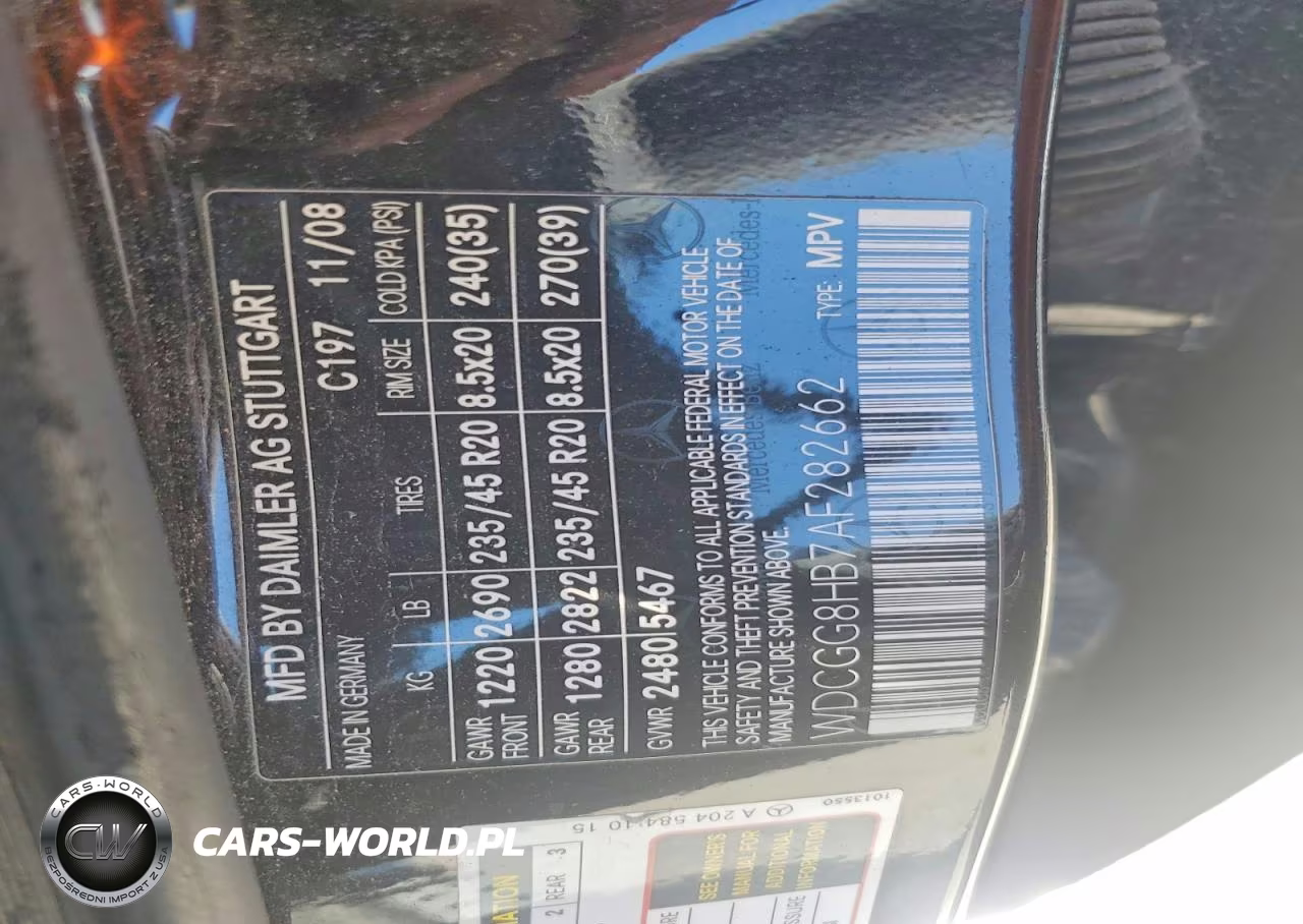 2010 Mercedes-Benz Glk 350 4Matic VIN:WDCGG8HB7AF282662 - 12