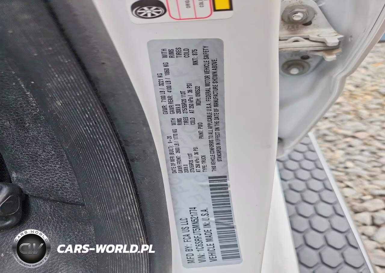 2021 Ram 1500 Laramie VIN:1C6SRFJT5MN521774 - 12