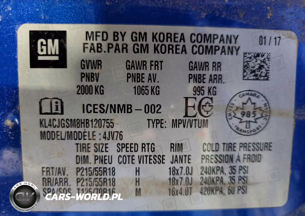 2017 Buick Encore Essence VIN:KL4CJGSM8HB120755 - 12