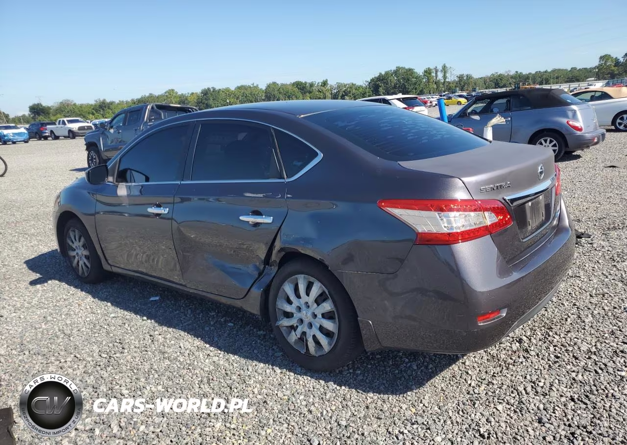 2014 Nissan Sentra S VIN:3N1AB7AP7EL633501 - 2