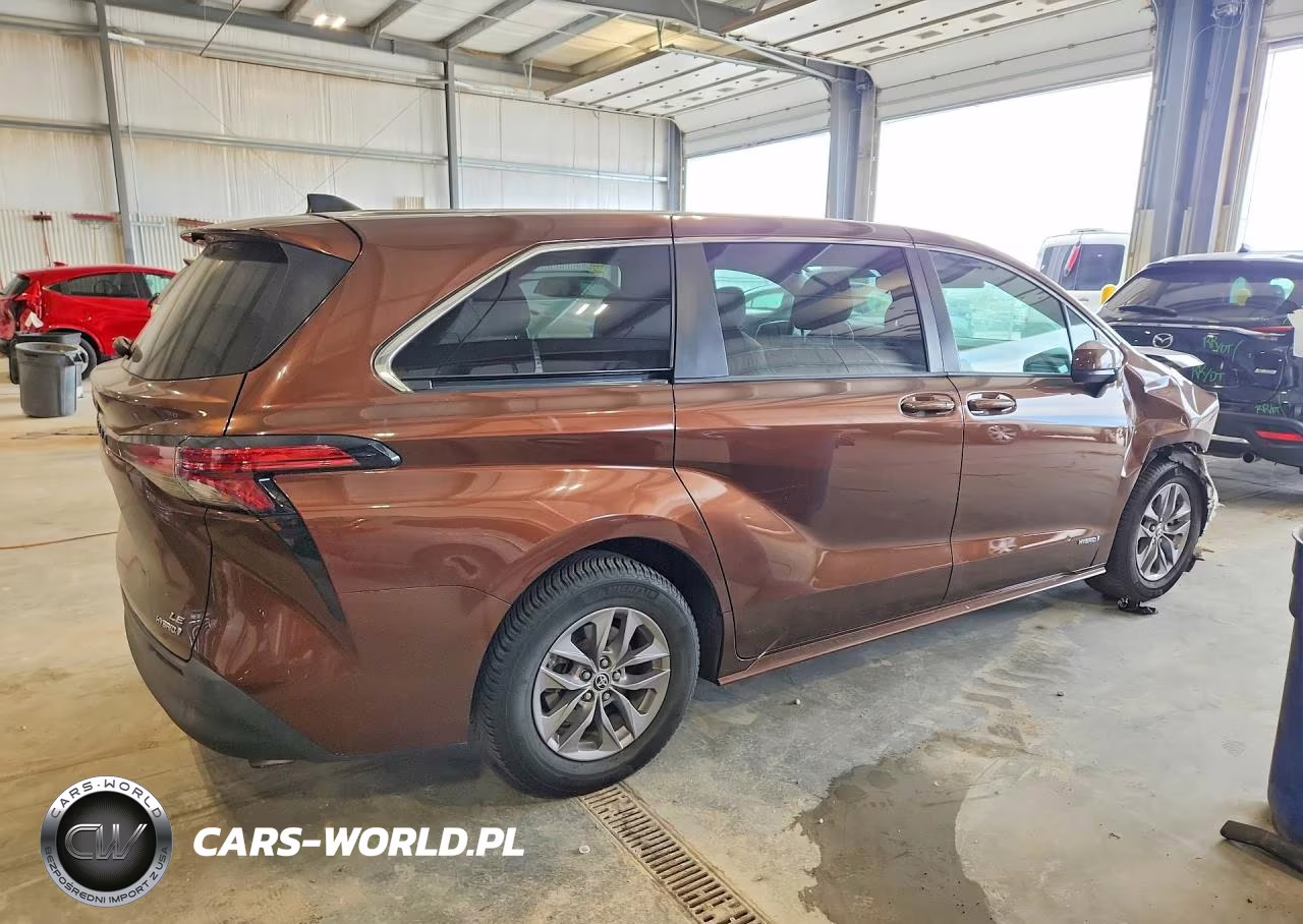 2021 Toyota Sienna Le VIN:5TDKSKFC5MS034082 - 3