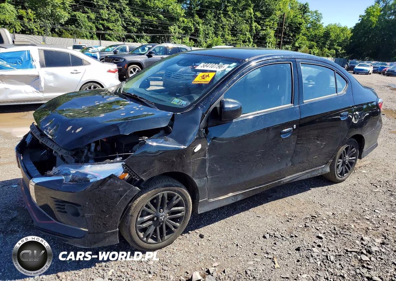2024 Mitsubishi Mirage G4 Es VIN:ML32FUFJ2RHF19229 - 1