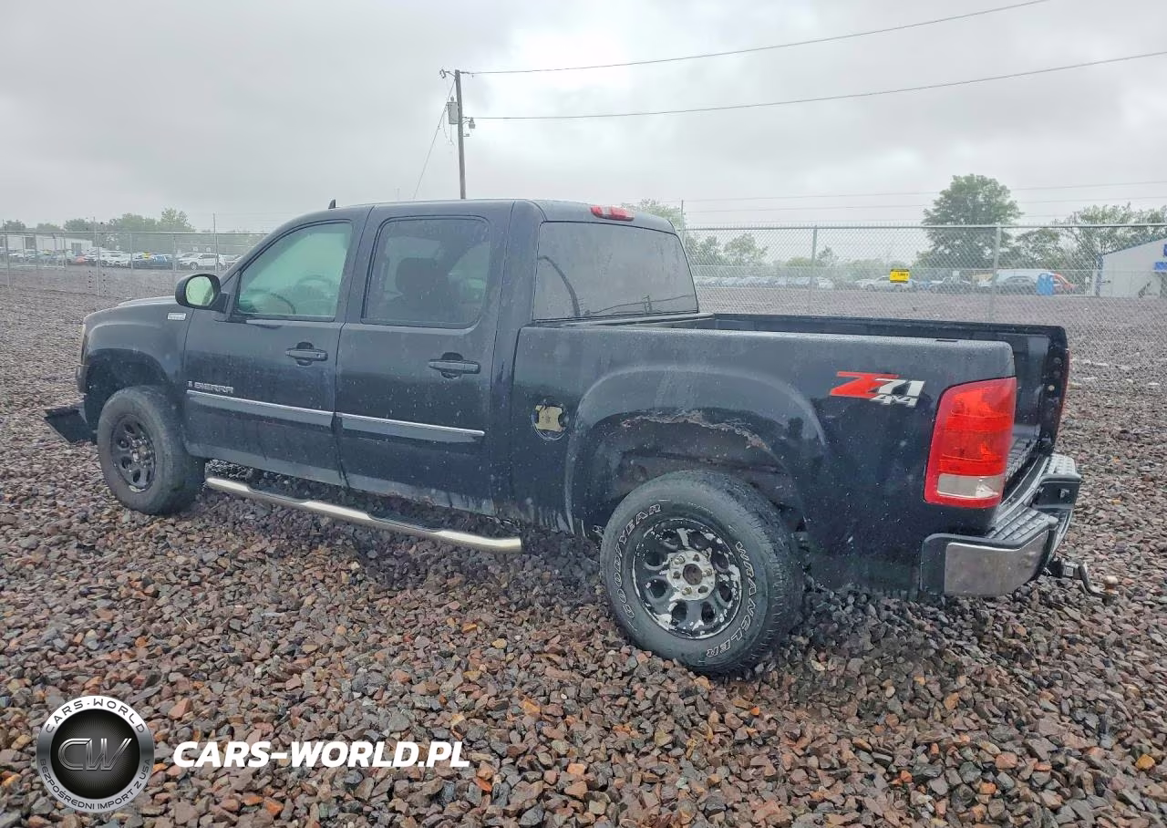 2008 GMC Sierra K1500 VIN:2GTEK13M681235894 - 2