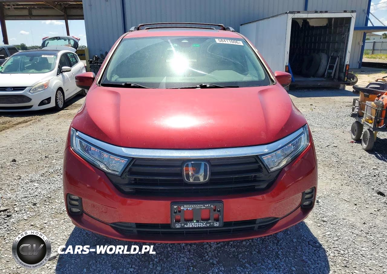 2022 Honda Odyssey Exl VIN:5FNRL6H77NB017289 - 5