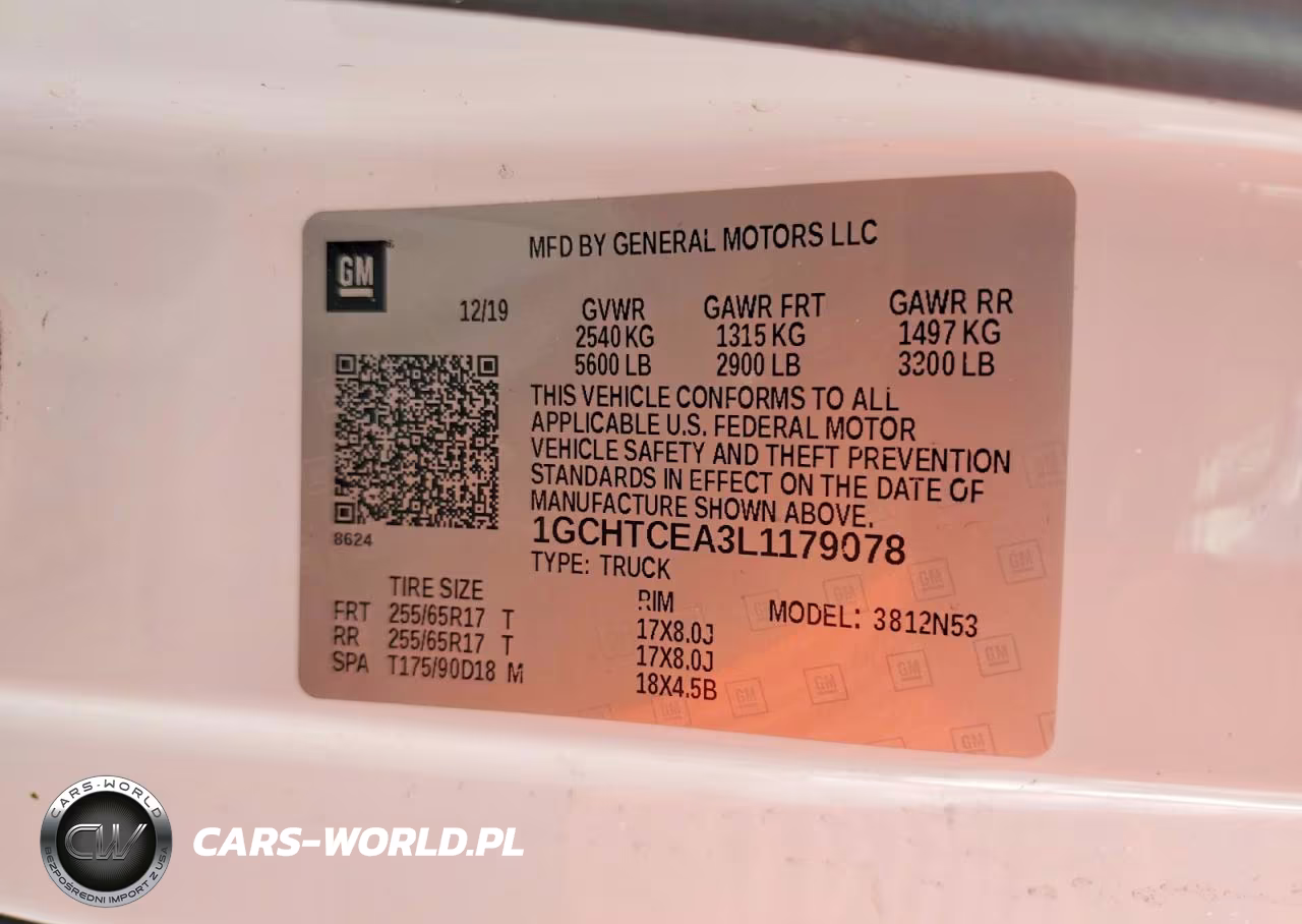 2020 Chevrolet Colorado Lt VIN:1GCHTCEA3L1179078 - 13
