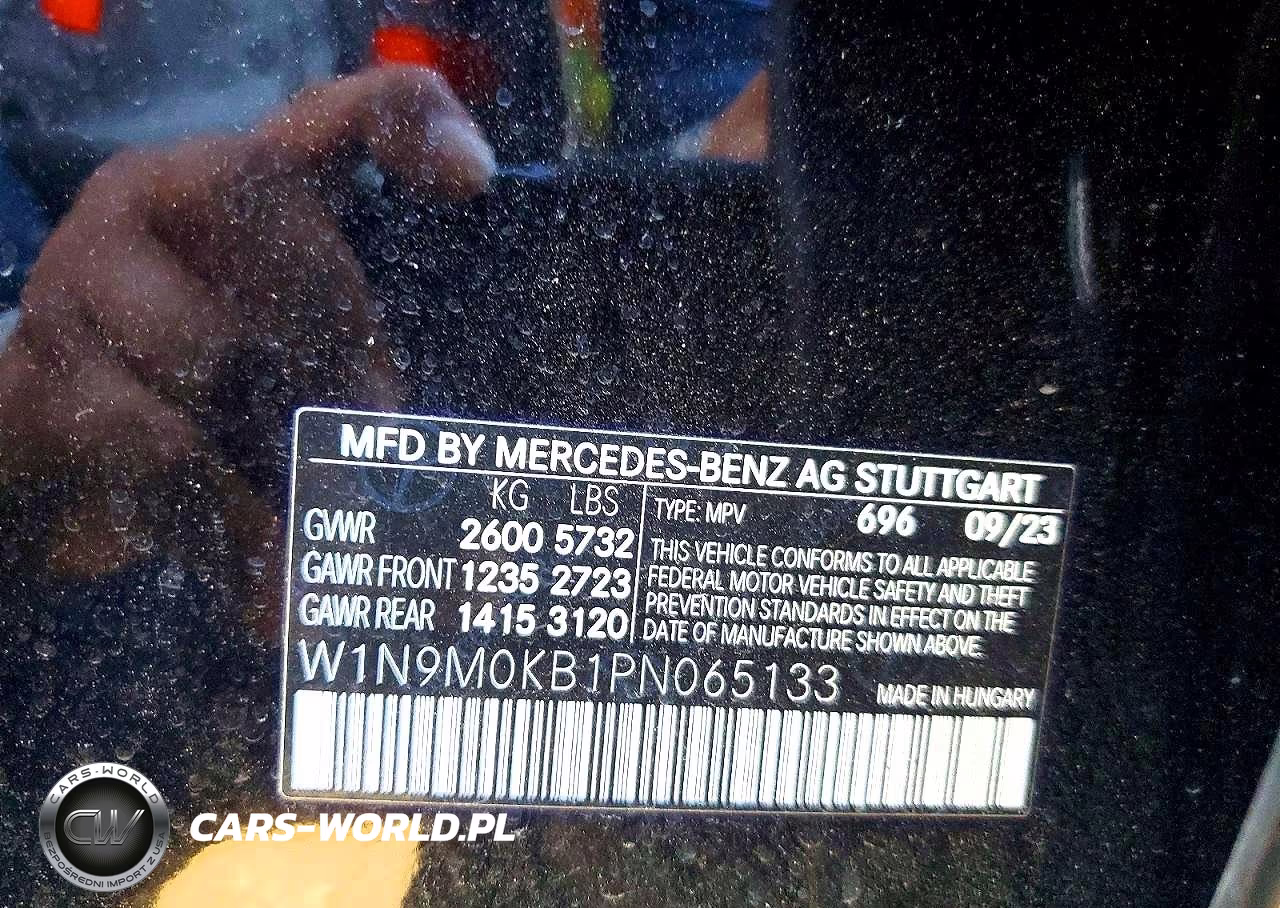 2023 Mercedes-Benz Eqb 300 4Matic VIN:W1N9M0KB1PN065133 - 13