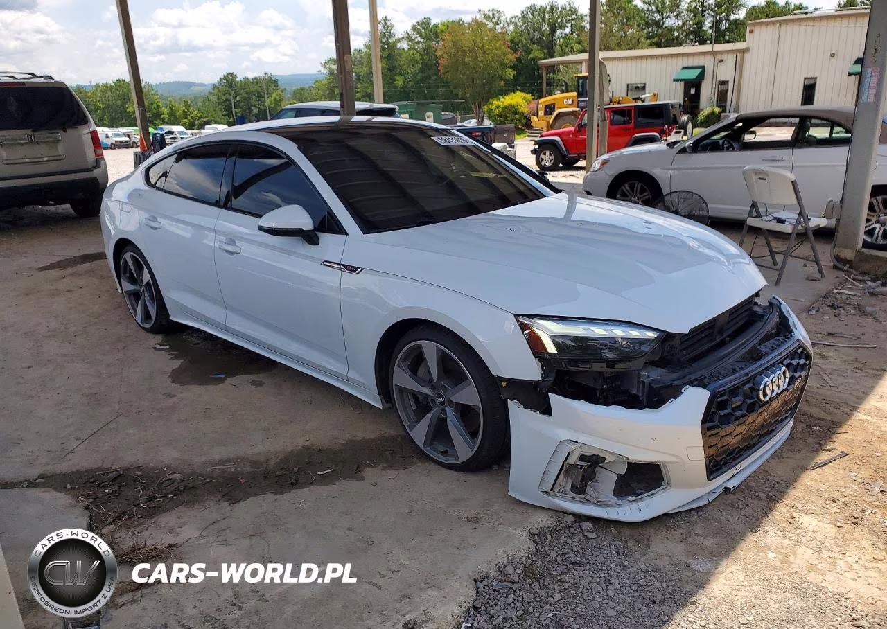 2021 Audi A5 Premium Plus 45 VIN:WAUFACF52MA009744 - 4