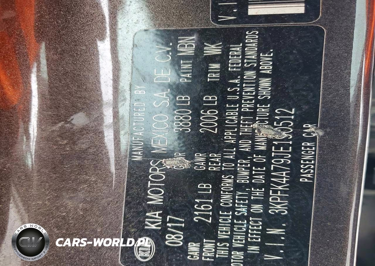 2018 Kia Forte Lx VIN:3KPFK4A79JE190512 - 12