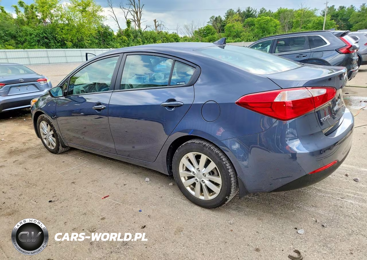 2014 Kia Forte Lx VIN:KNAFX4A60E5177588 - 2