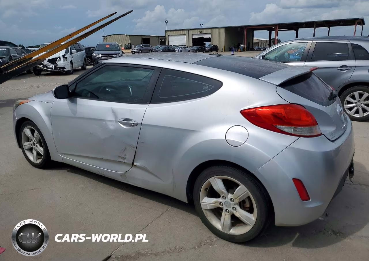2013 Hyundai Veloster Base VIN:KMHTC6AD0DU117838 - 2