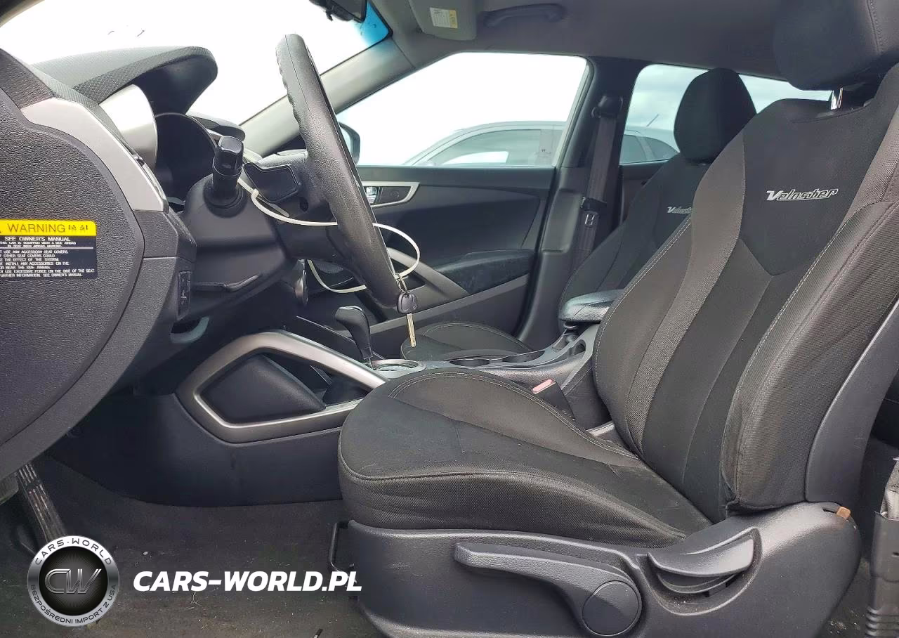 2013 Hyundai Veloster Base VIN:KMHTC6AD0DU117838 - 7