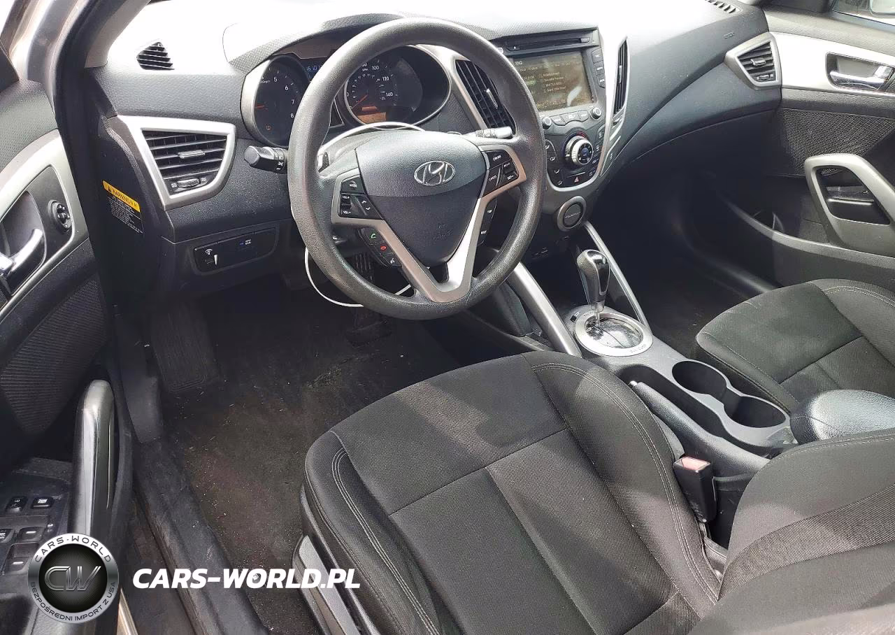 2013 Hyundai Veloster Base VIN:KMHTC6AD0DU117838 - 8