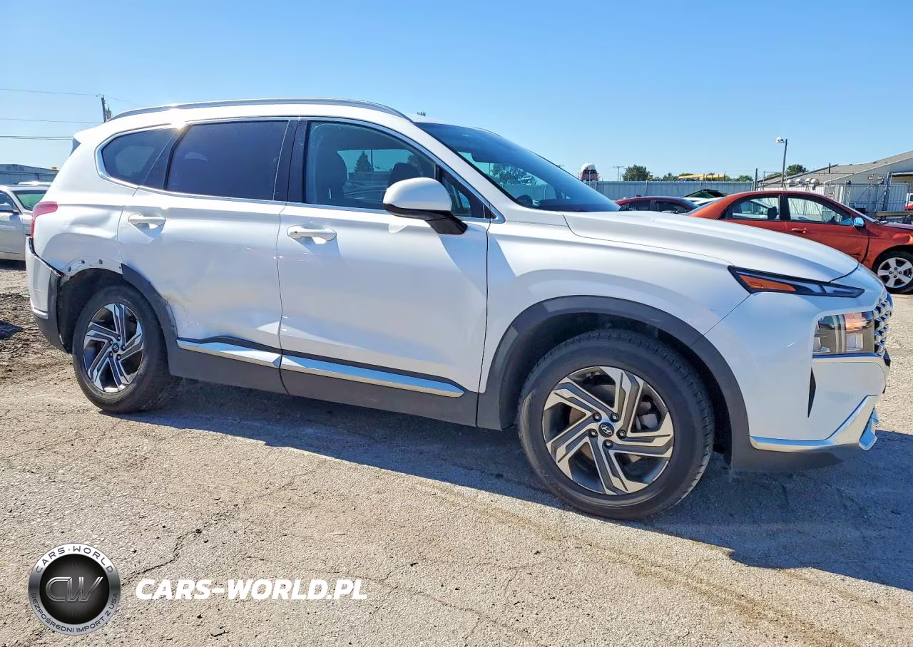 2021 Hyundai Santa Fe Sel VIN:5NMS24AJ8MH307021 - 4