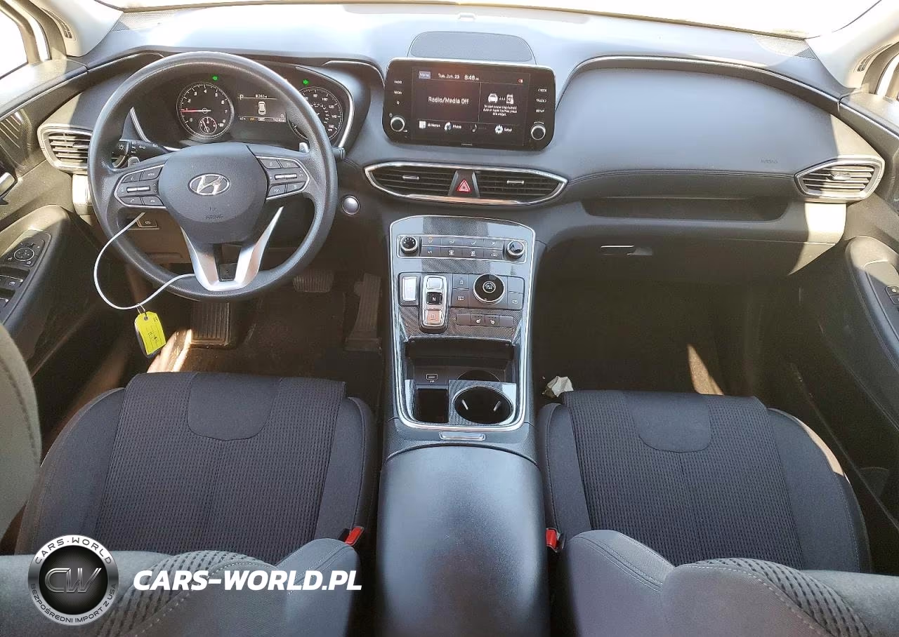 2021 Hyundai Santa Fe Sel VIN:5NMS24AJ8MH307021 - 8