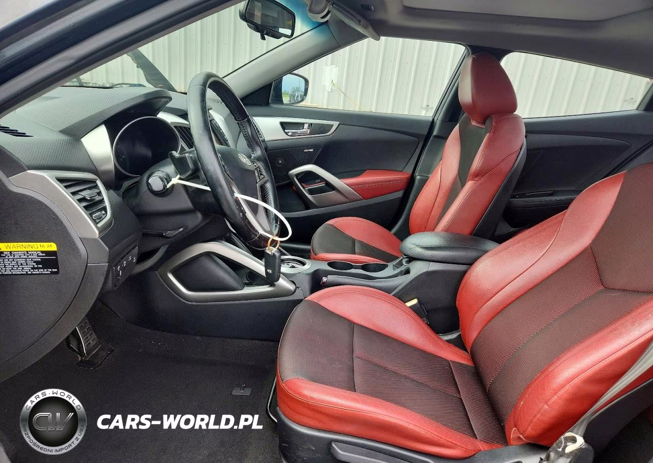 2013 Hyundai Veloster Base VIN:KMHTC6AD3DU177984 - 7