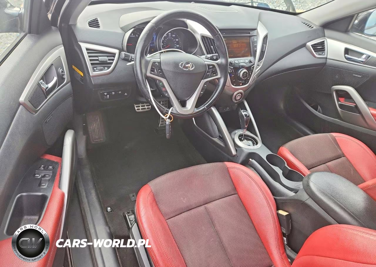 2013 Hyundai Veloster Base VIN:KMHTC6AD3DU177984 - 8