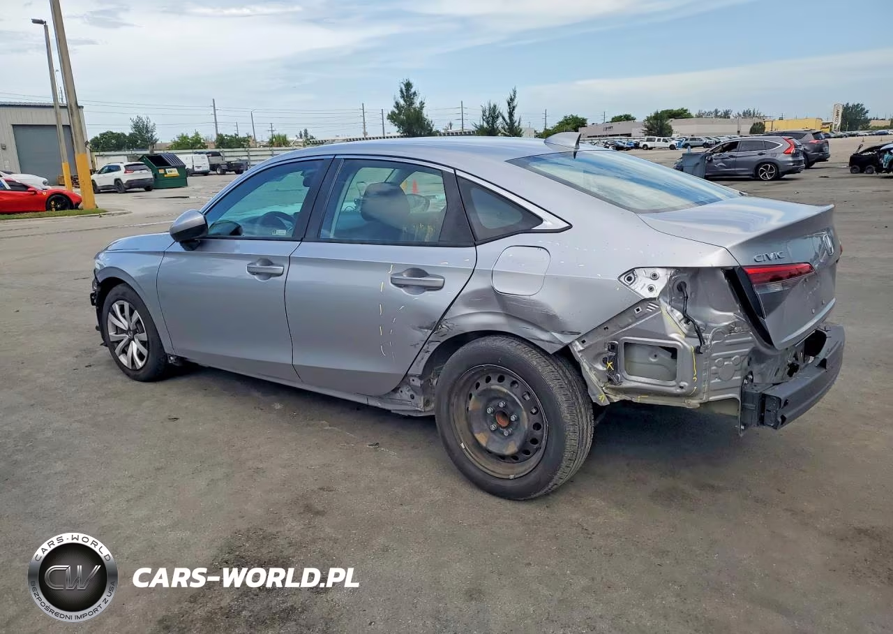 2024 Honda Civic Lx VIN:2HGFE2F24RH537142 - 2