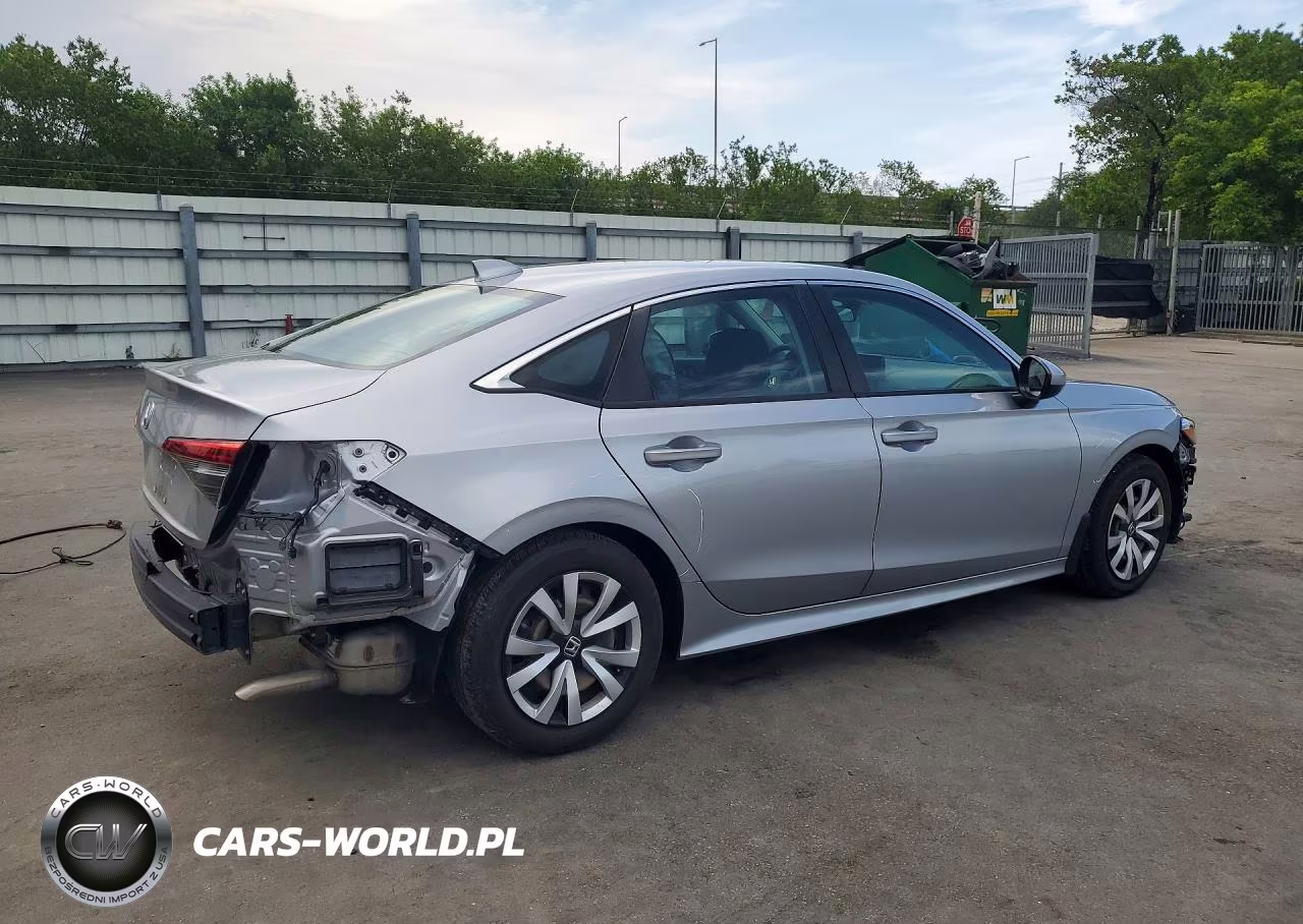 2024 Honda Civic Lx VIN:2HGFE2F24RH537142 - 3