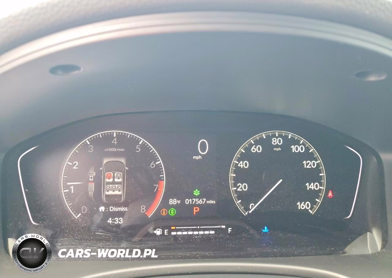 2024 Honda Civic Lx VIN:2HGFE2F24RH537142 - 9
