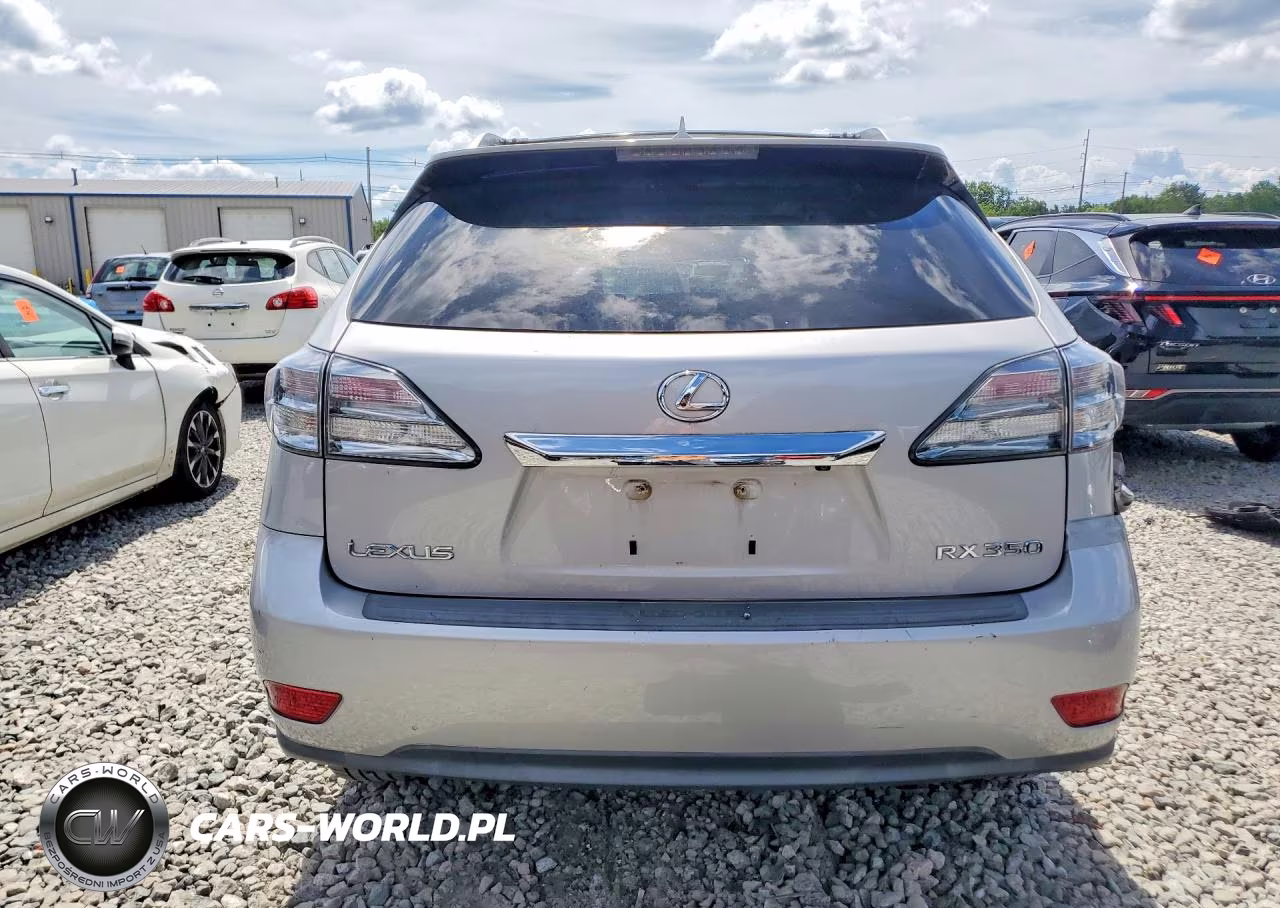 2010 Lexus Rx 350 VIN:2T2BK1BA5AC056291 - 6