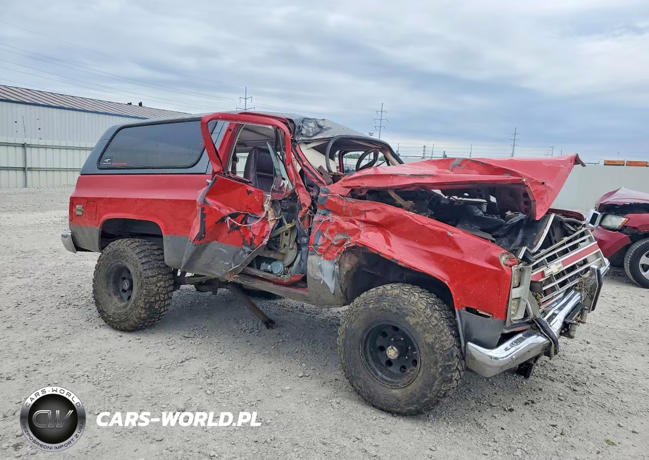 1987 Chevrolet Blazer V10 VIN:1GNEV18C1HF145186 - 4
