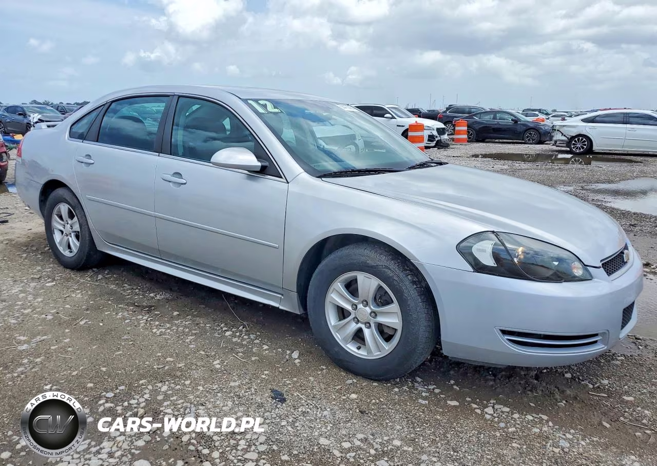 2012 Chevrolet Impala Ls VIN:2G1WF5E31C1310877 - 4